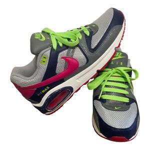 HTF Women’s Nike Air Max Vintage 2012 Neon Green/Pink 397690-063 Size 8.5